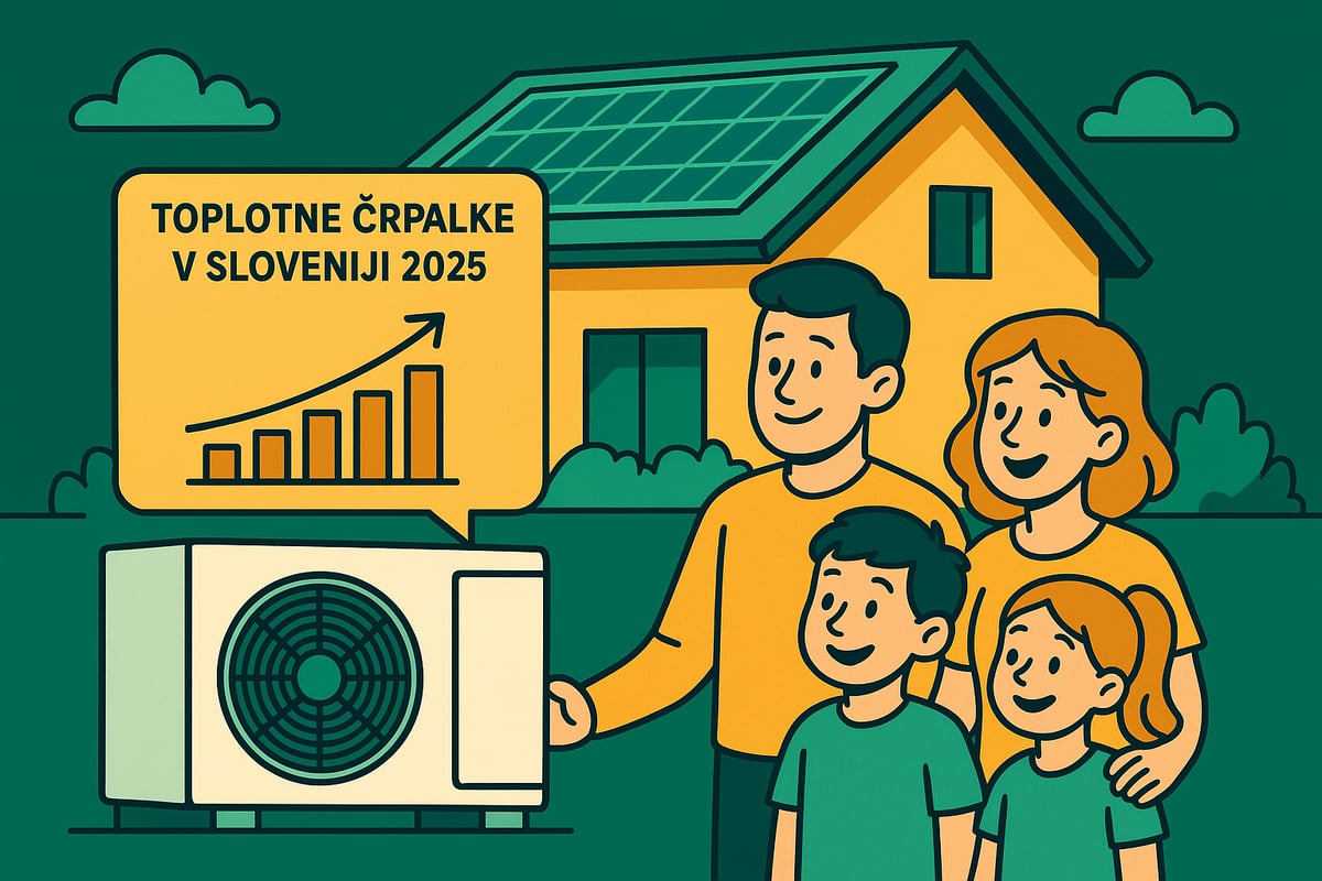 Zakaj izbrati toplotno črpalko v letu 2025?