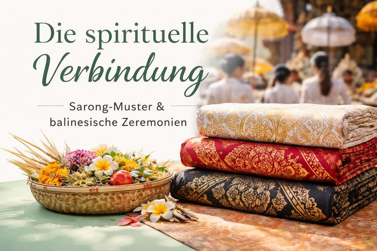 Sarong Bali kulturelle Bedeutung