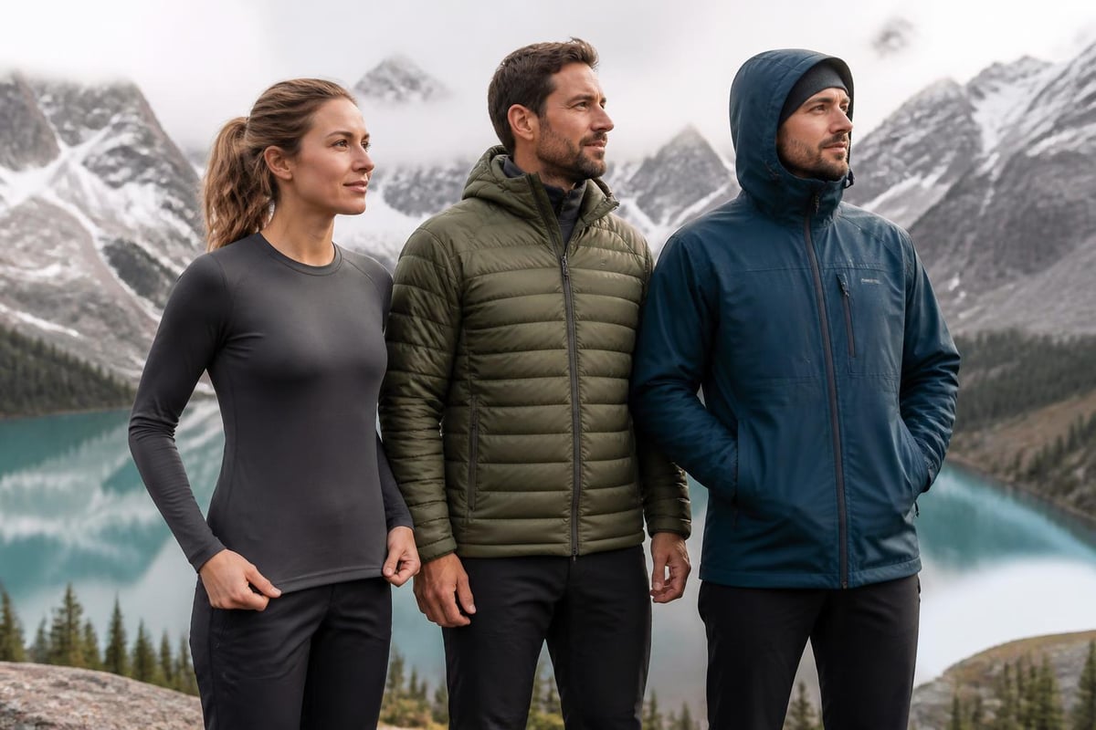 Layering system for outdoor workwear