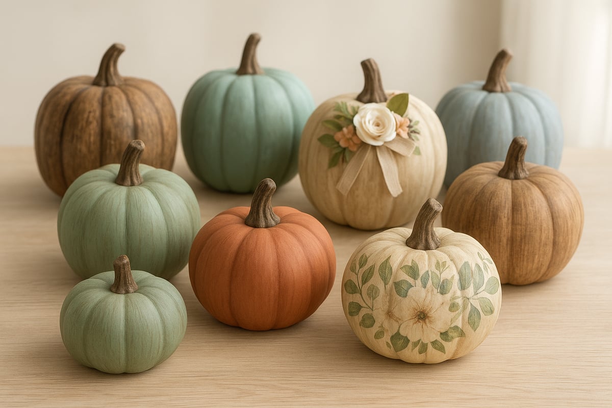Step-by-Step Creative Wooden Pumpkin Decor Ideas for 2025