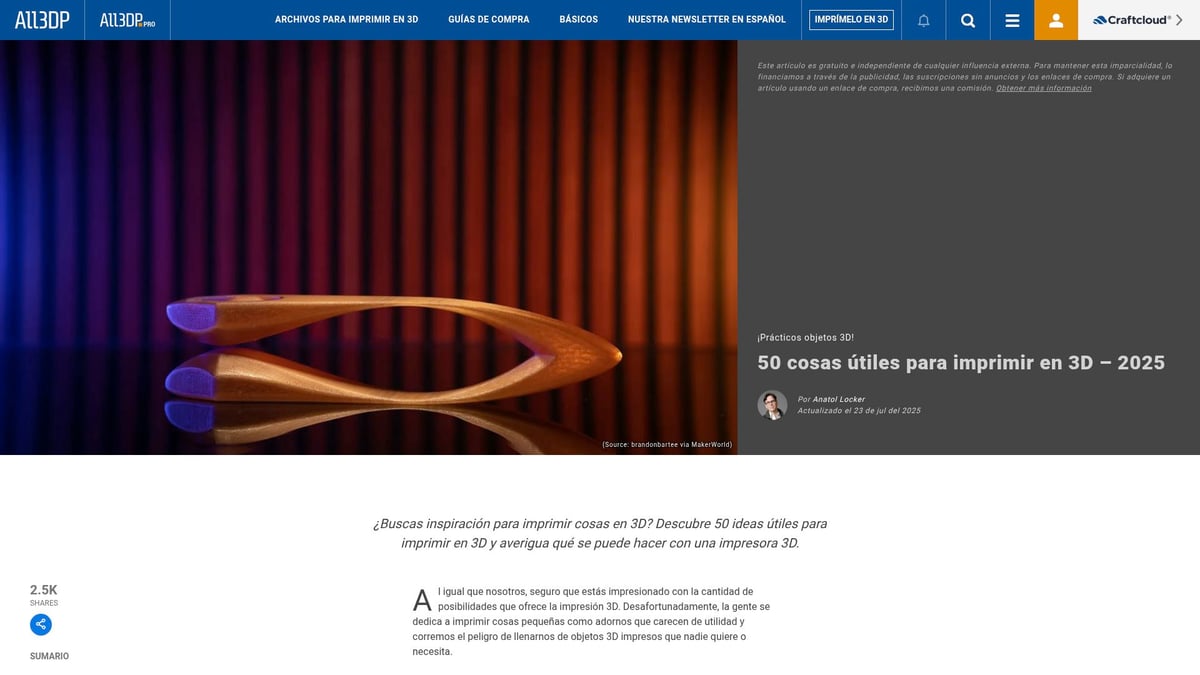 As 12 melhores coisas para imprimir em 3D em 2025 que deve experimentar - Vaso decorativo geométrico