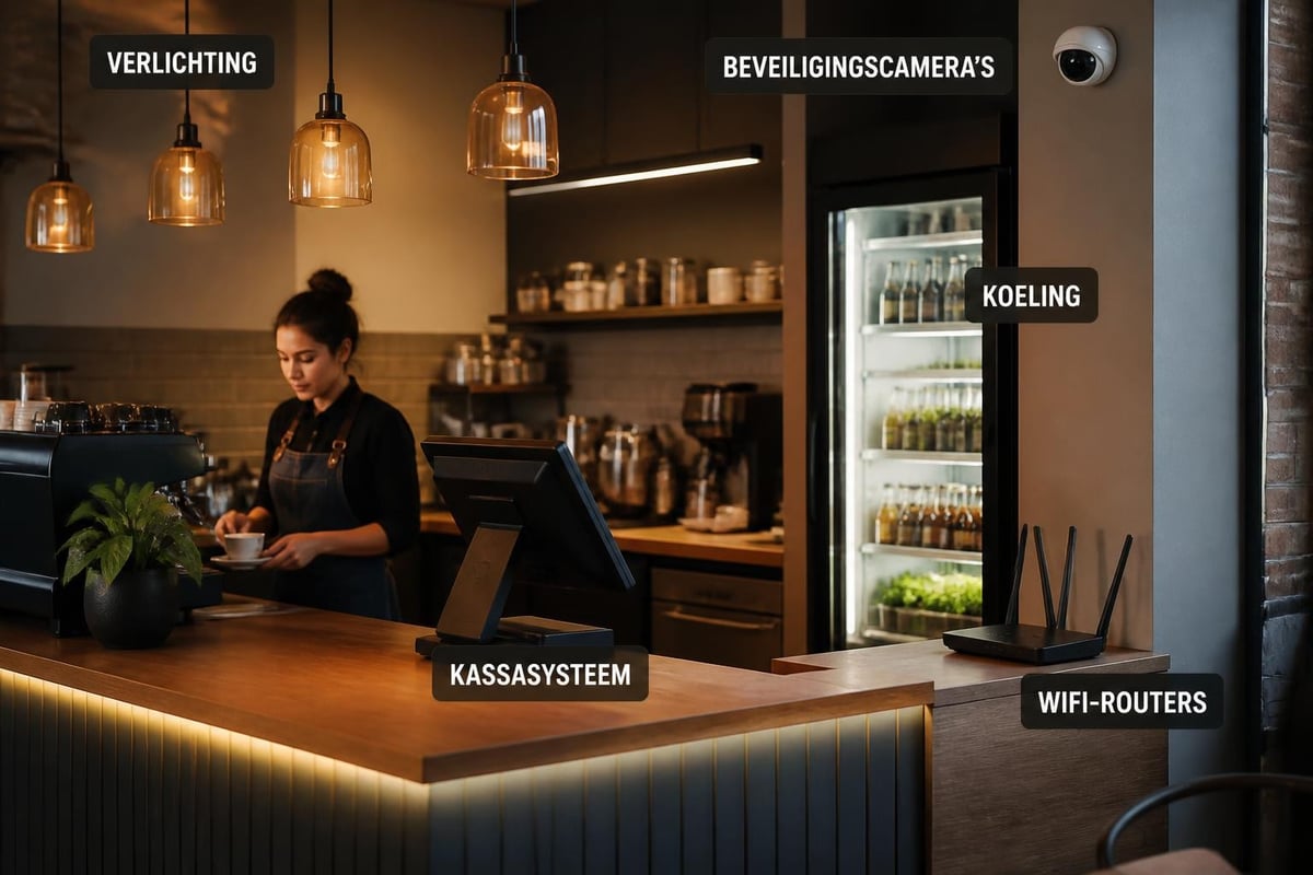 Kritieke systemen in café