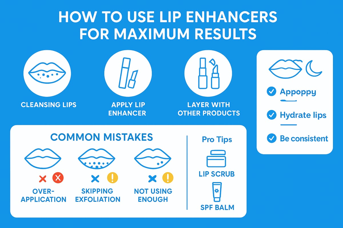How to Use Lip Enhancers for Maximum Results