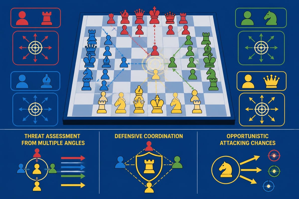 4 person chess strategy