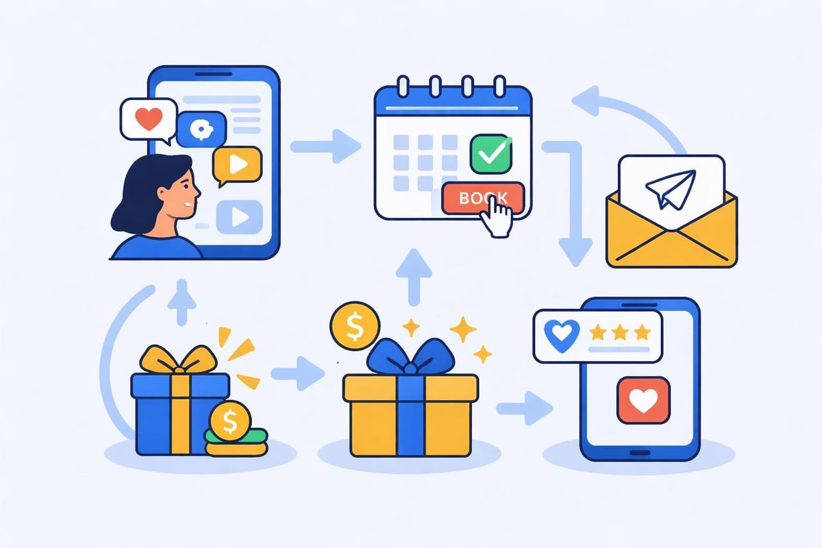 Marketing automation for nail salons