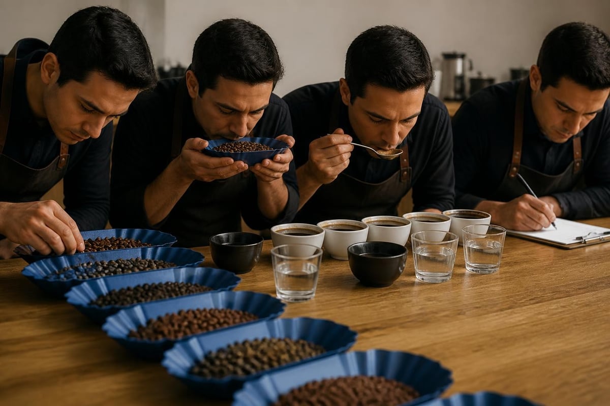 Évaluation sensorielle du café