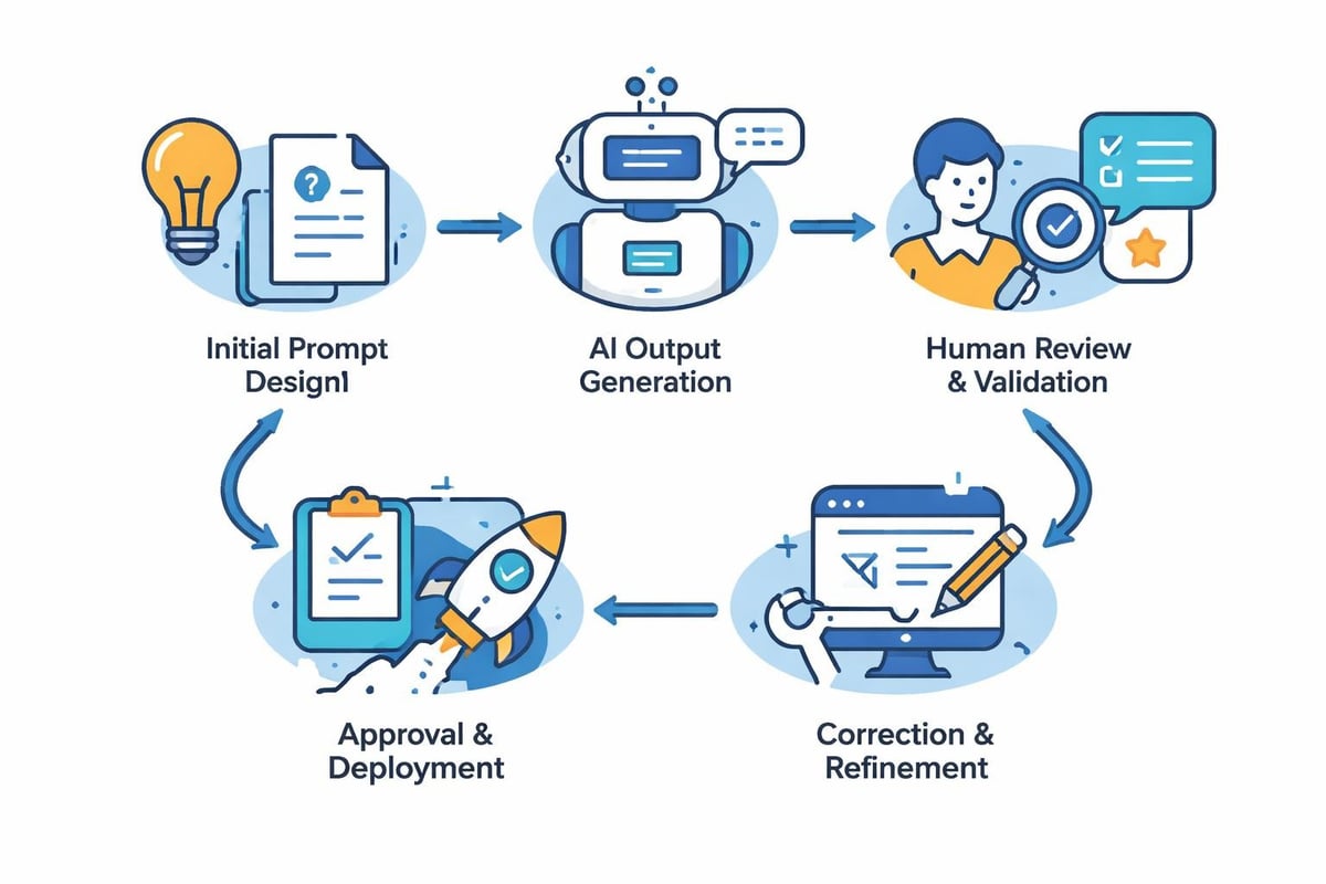 AI quality control workflow
