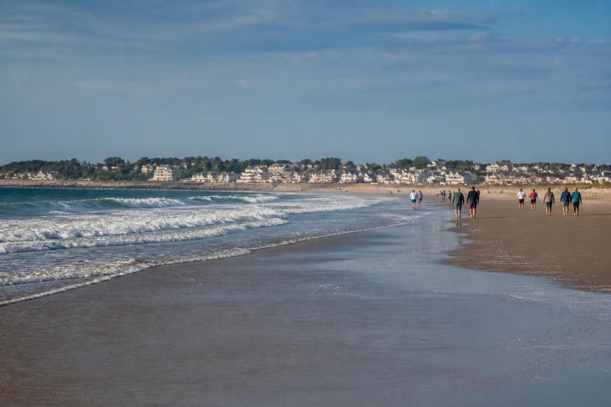 Saco Bay coastal geography