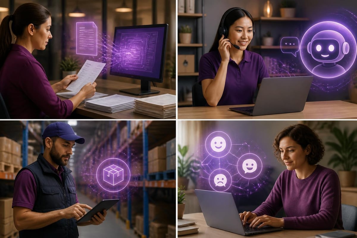AWS AI service categories for business automation
