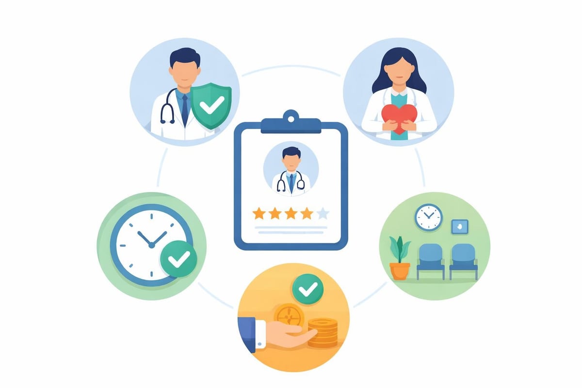 Criteri valutazione recensioni medici