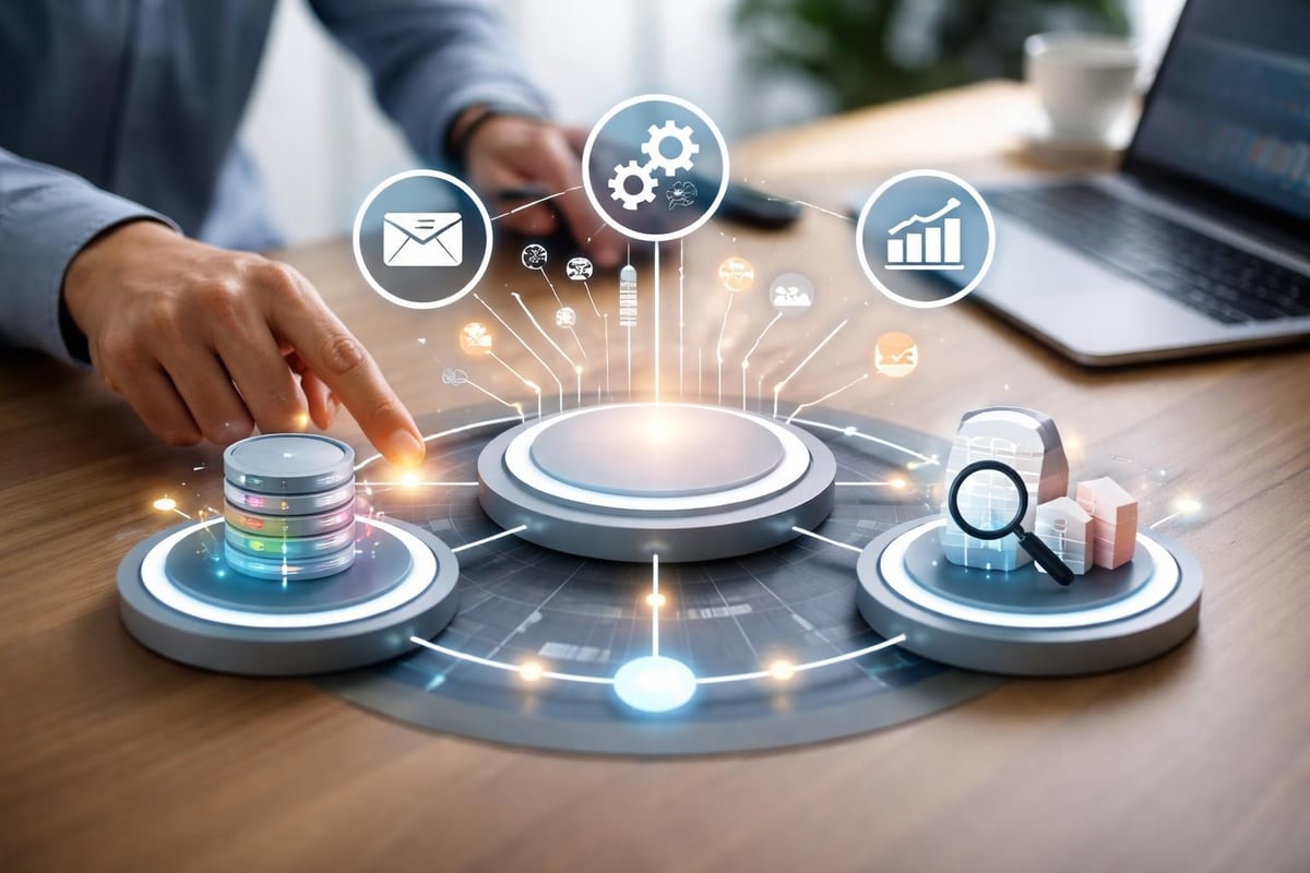 Marketing plus framework integration