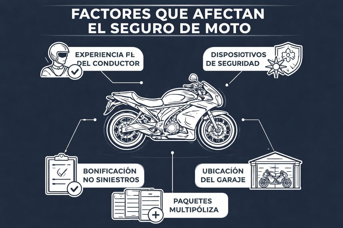 Motorcycle insurance discount factors