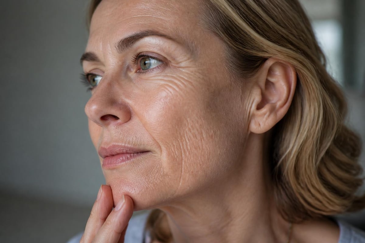 Mature skin cellular changes