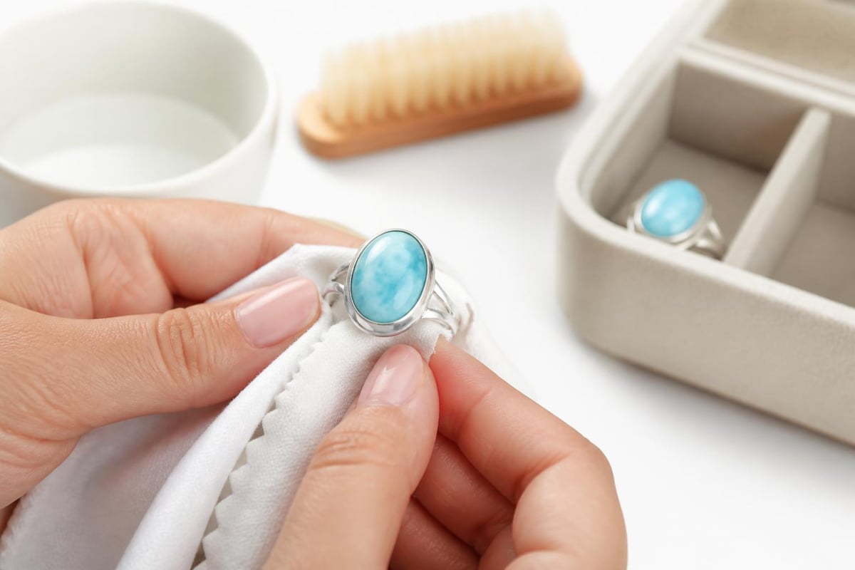 Larimar care routine