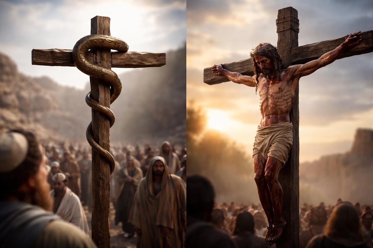 Bronze serpent typology