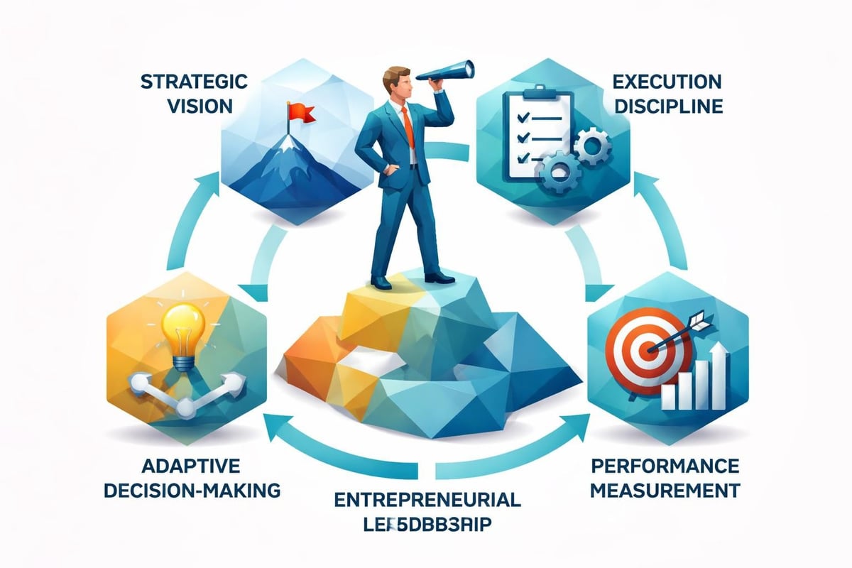 Entrepreneurial leadership framework