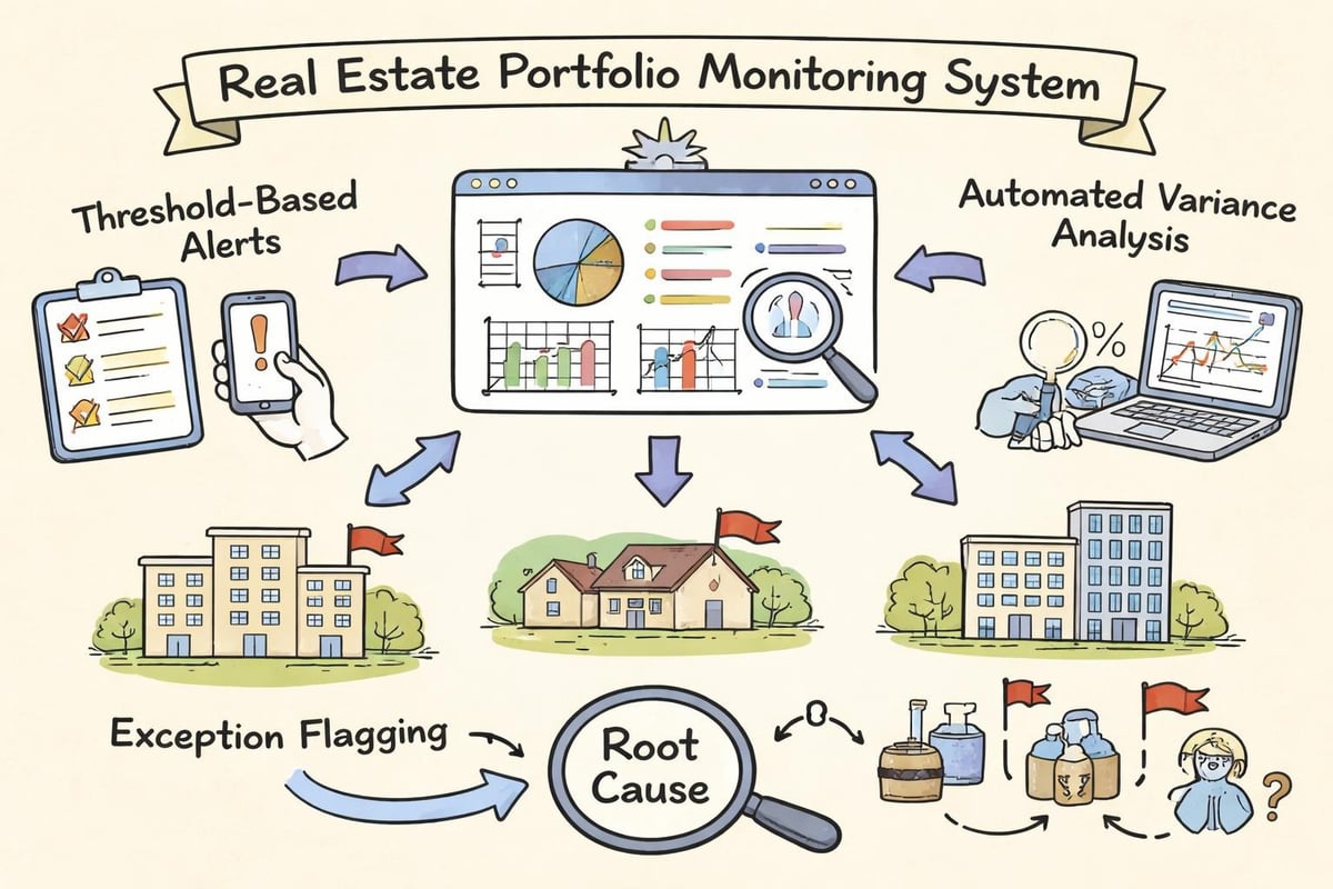 Automated portfolio monitoring workflow