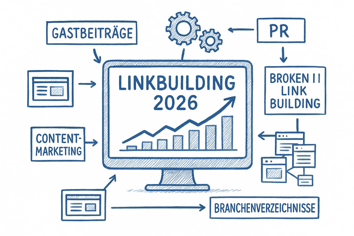 Die wichtigsten Linkbuilding-Strategien 2026 im Überblick