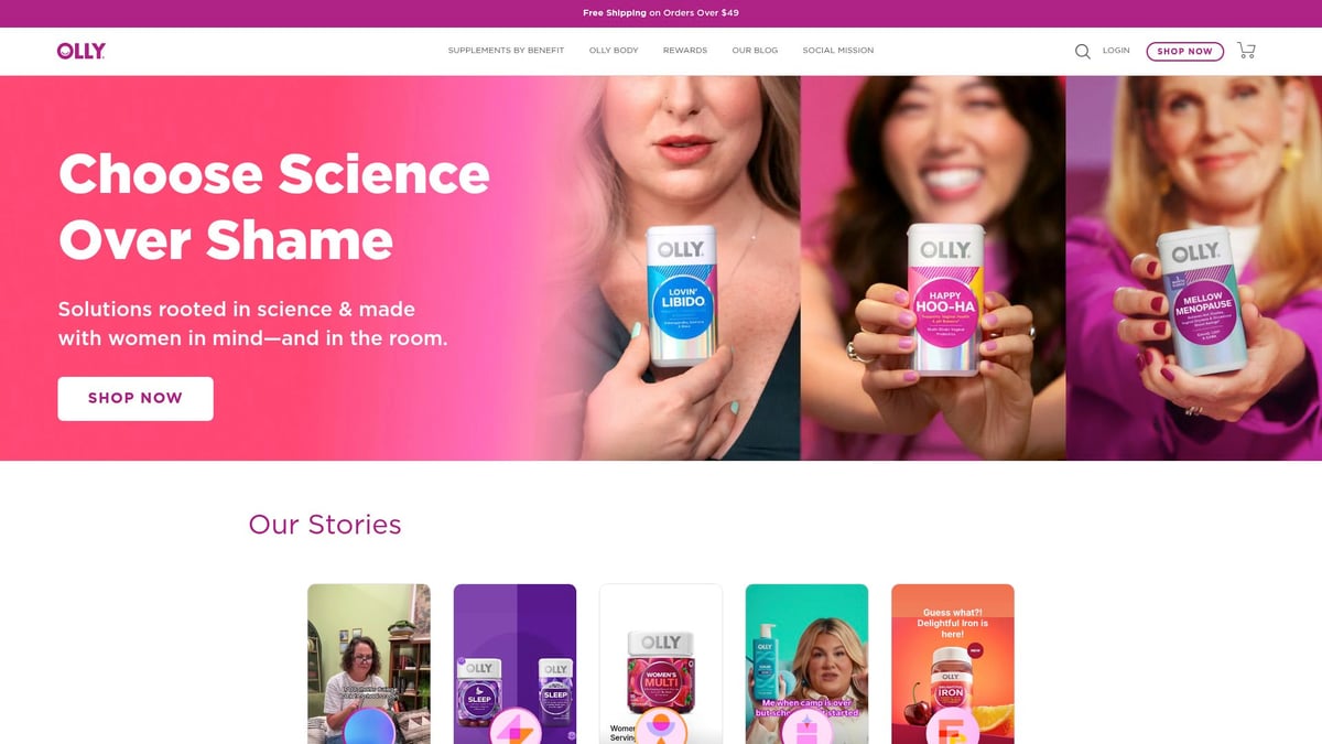 9 Essential Good Vitamin Supplements For Women In 2025 - Olly The Perfect Women’s Multi