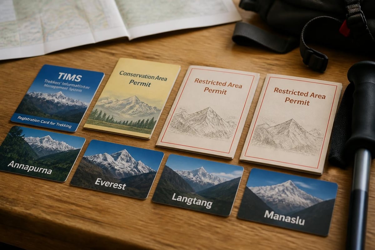 Nepal trekking permit types