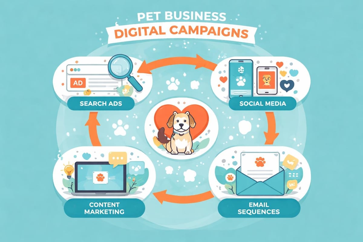 Digital campaign structure