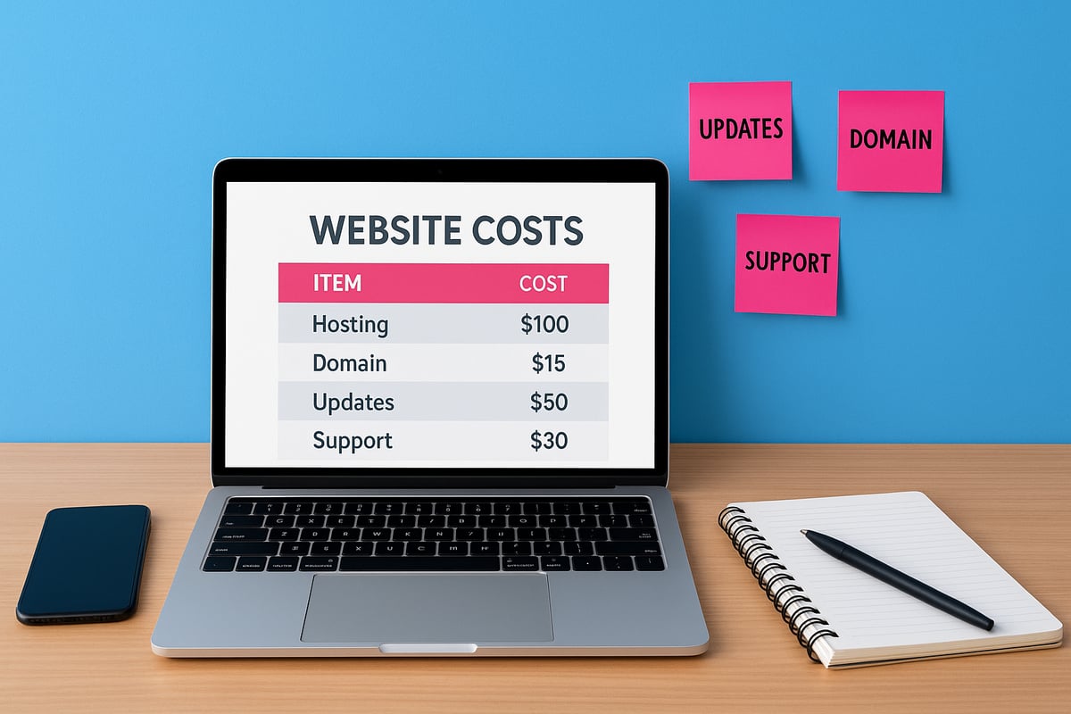 <span style="color:#3882DB">LAUFENDE KOSTEN UND KOSTENFALLEN BEI WEBSITES</span>