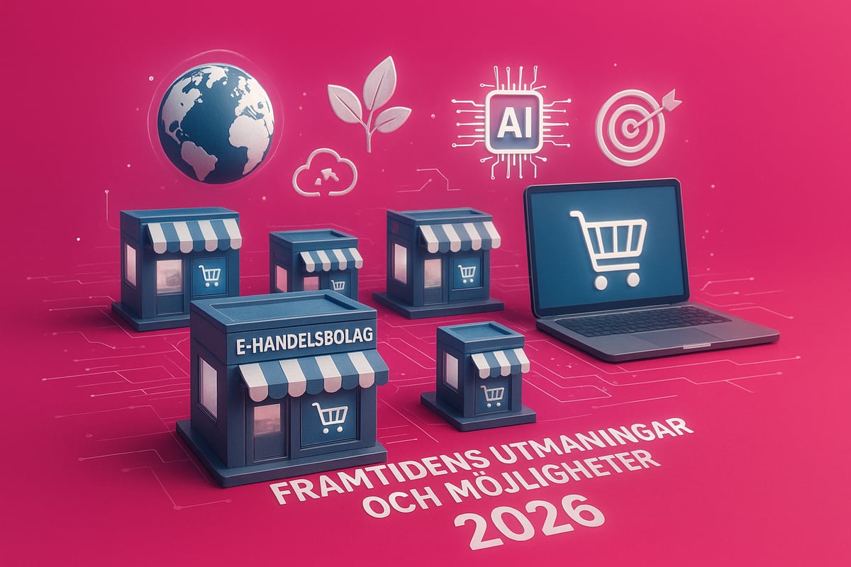 6 Viktiga Trender För E Handelsbolag 2026 4 Utmaningar och möjligheter för svenska e-handelsbolag 2026