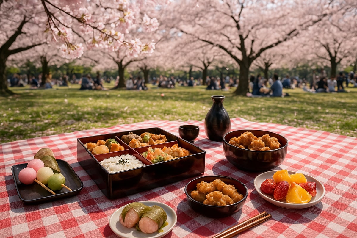 Hanami Food and Drink: Savoring the Season