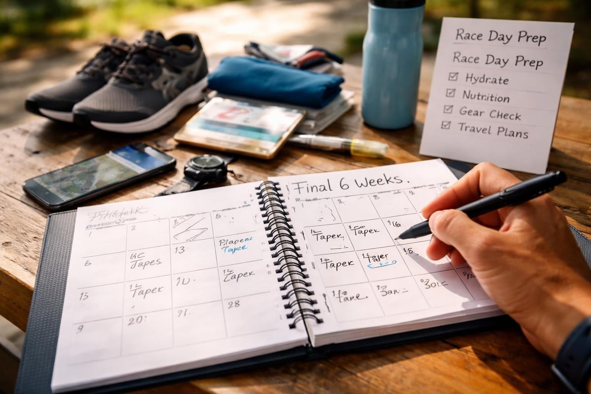 Race preparation timeline