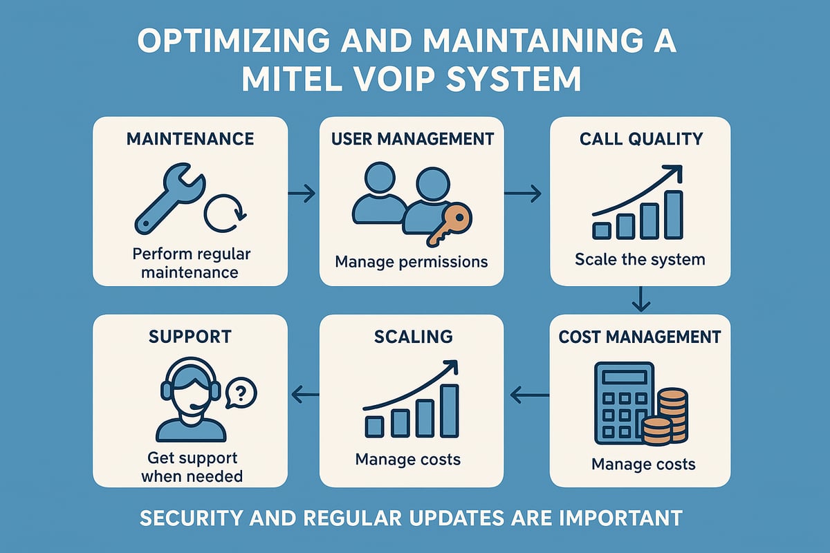 Optimizing and Maintaining Your Mitel VoIP System