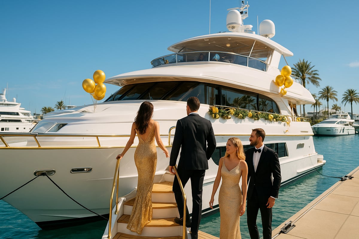 Step 2: Budgeting and Booking Your Yacht Party