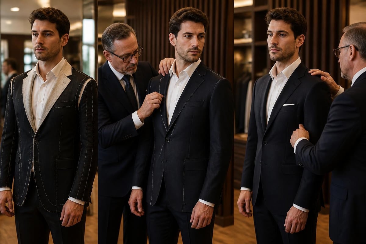 Suit fitting adjustments