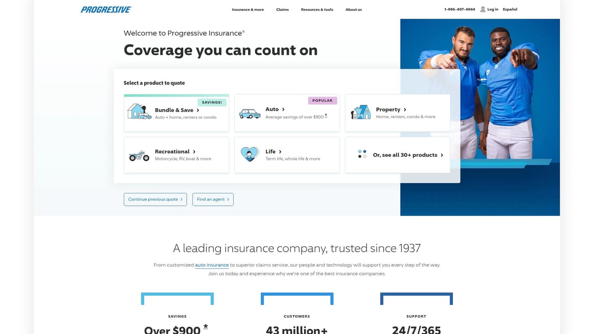 9 Essential Home Life Auto Insurance Companies in 2026 - Progressive