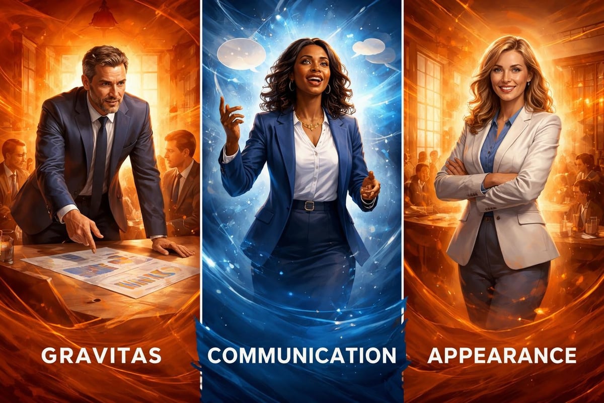 Three pillars of executive presence