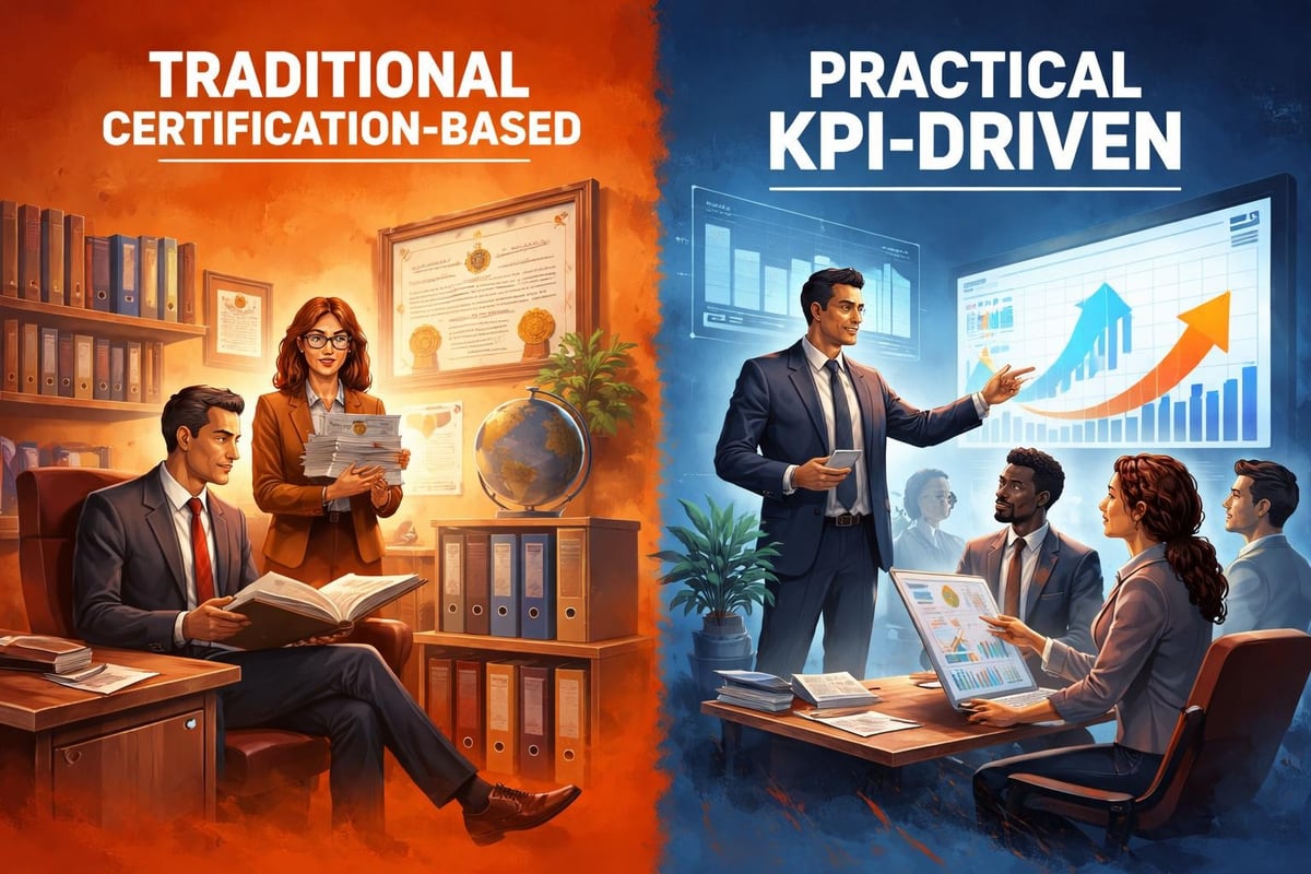 Results-focused coaching model