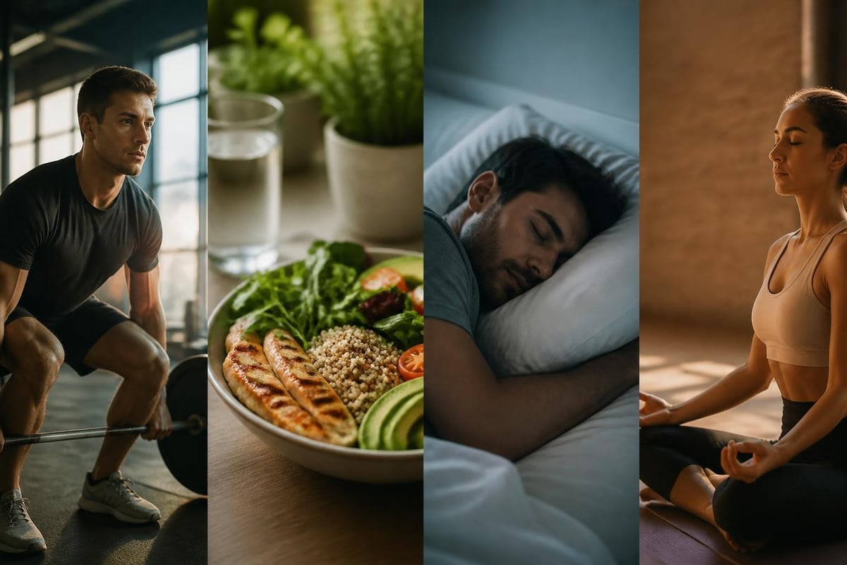Lifestyle factors affecting testosterone and cholesterol