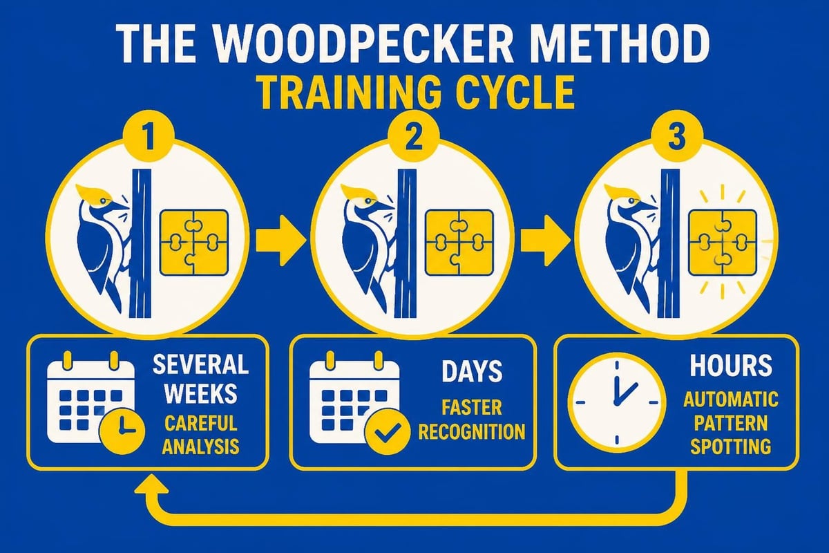 Woodpecker method training cycle