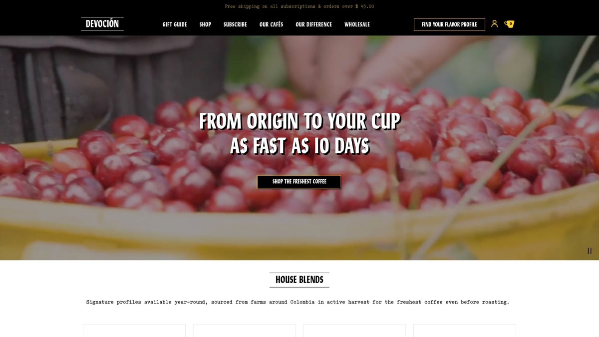 7 Amazing Colombia Coffee Near Me Spots to Try in 2026 - Devoción – Farm-Fresh Colombian Coffee in NYC