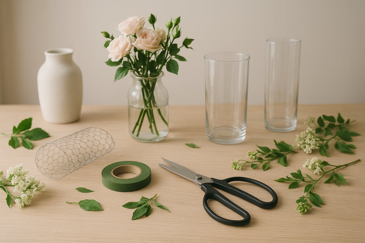 Essential Tools and Materials for Effortless Flower Decor