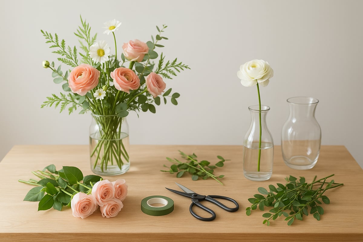 Step-by-Step Guide: Creating Simple Flower Arrangements
