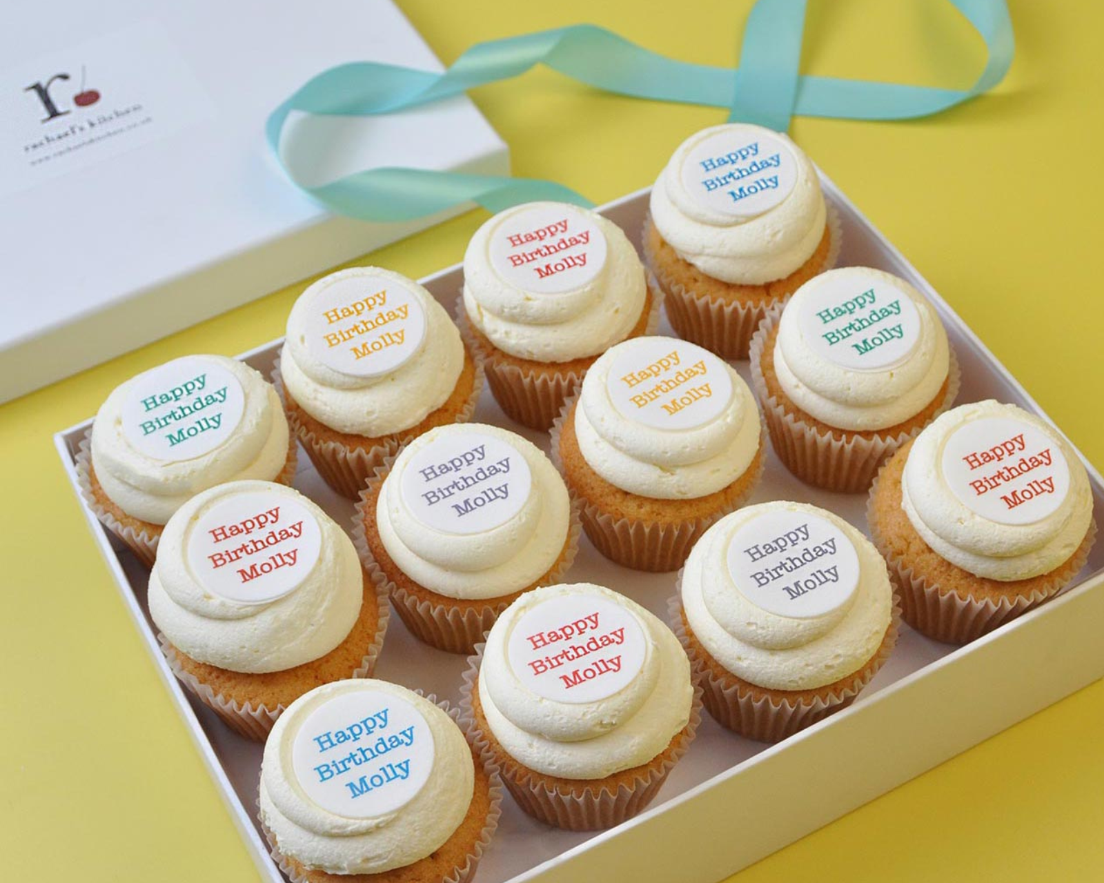 Vegan Message Cupcakes