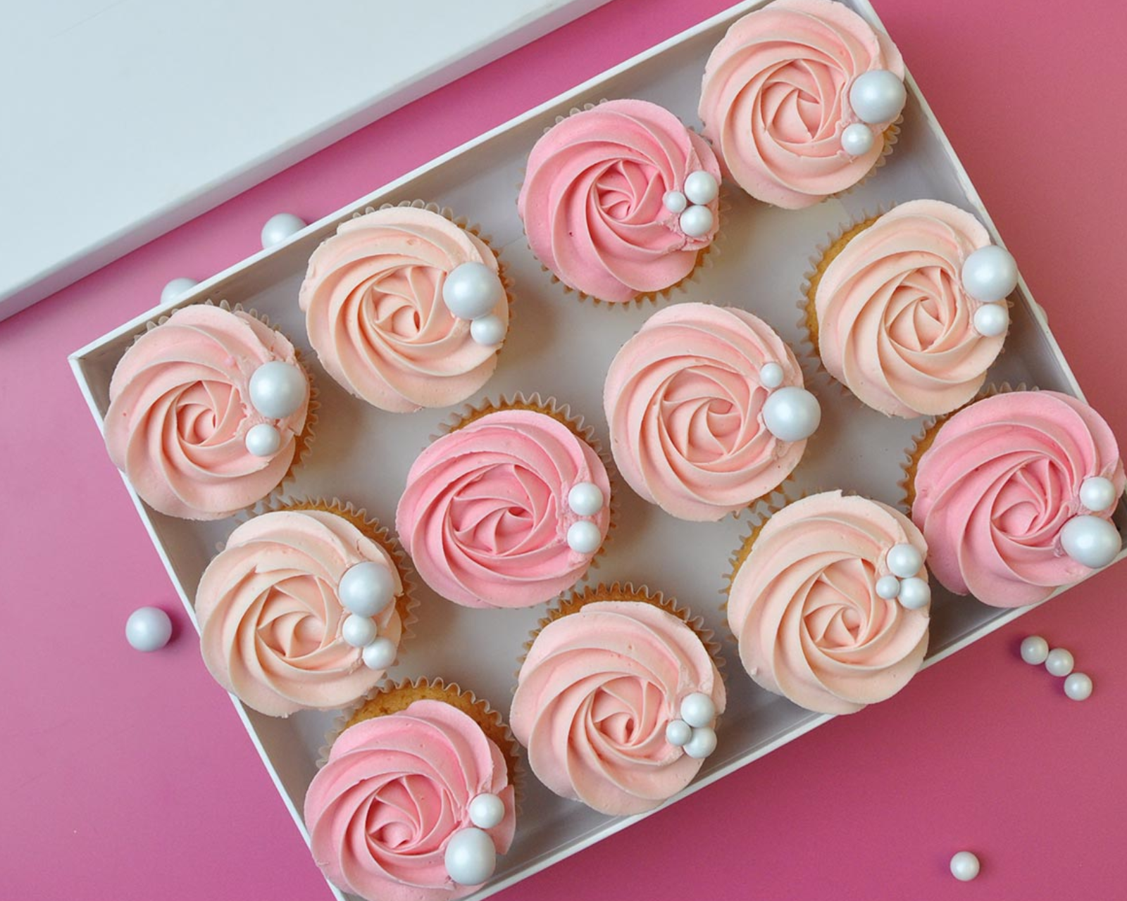 Rose Cupcake Selection