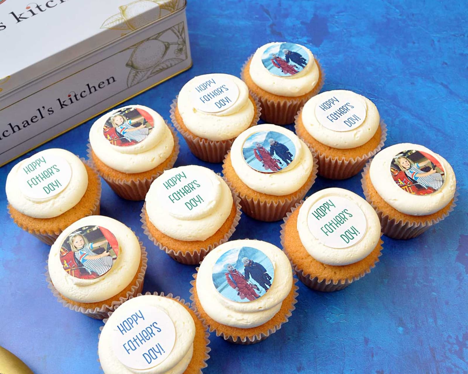 Photo and Message Cupcakes – Vegan