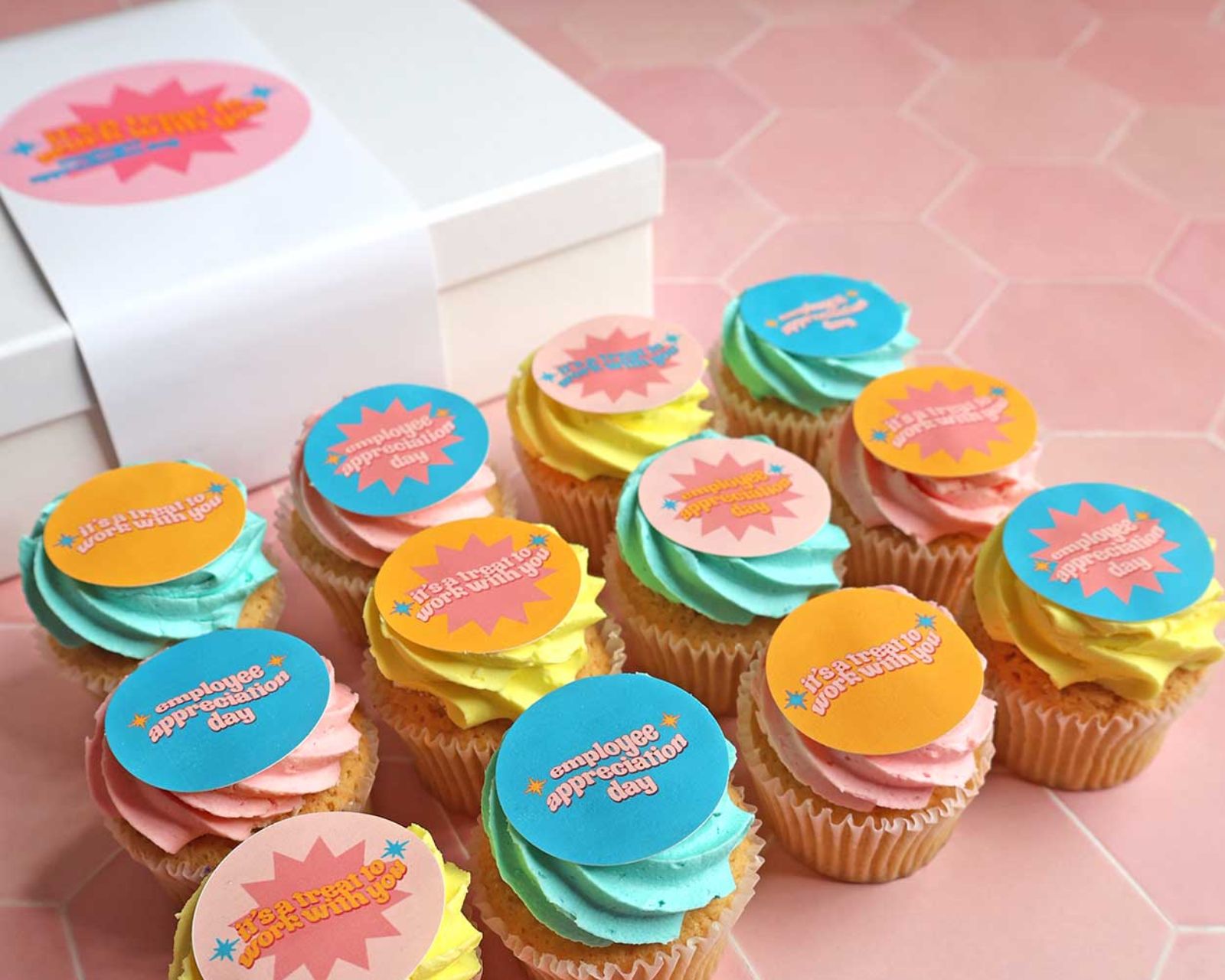 Employee Appreciation Day Cupcakes