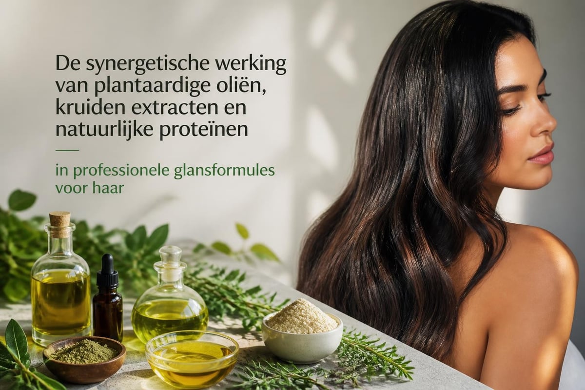 Natuurlijke ingrediënten voor glans