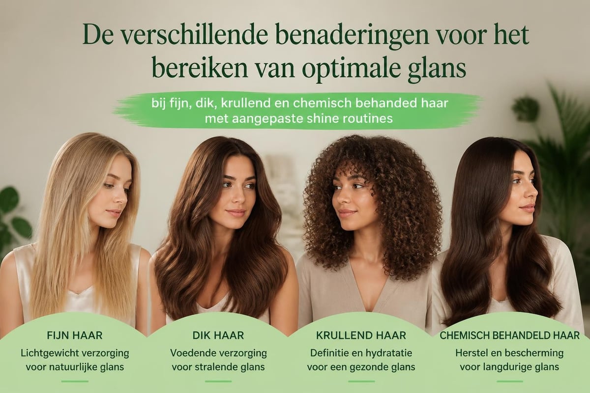 Haartypes en glans