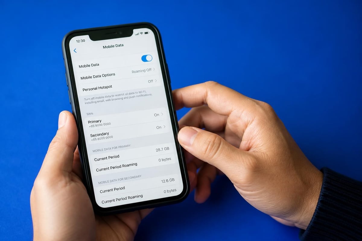 Dual SIM configuration