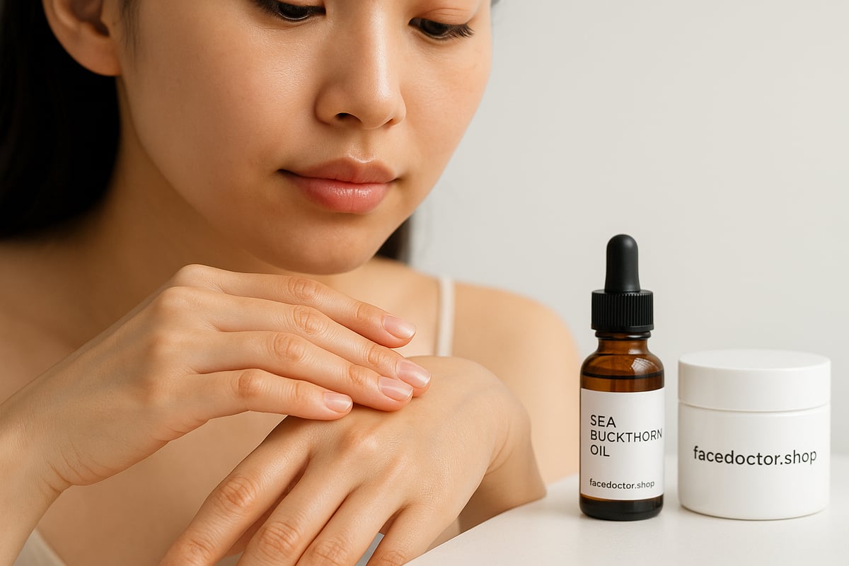 シーバックソーンを使ったニキビケアのステップガイド