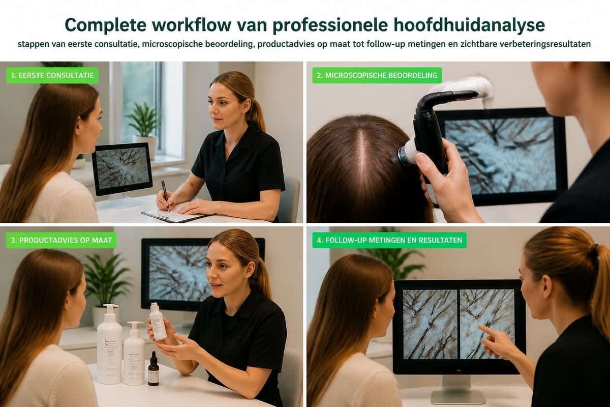 Professionele hoofdhuidanalyse
