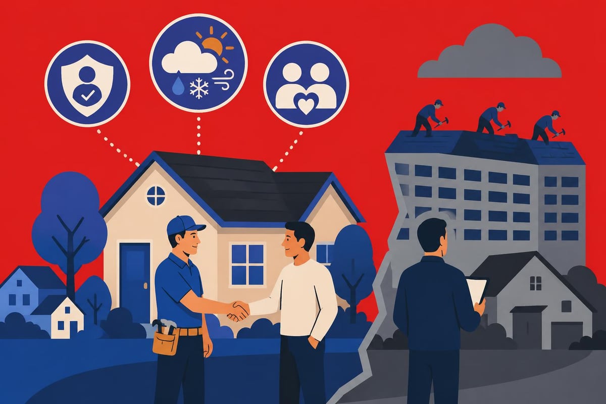 Local roofing expertise benefits